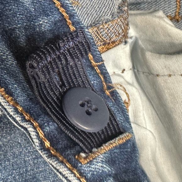 Art Class Flare Jeans Sz 12 Medium Wash Adjustable Waist Tabs Girls Jeans - Picture 8 of 8